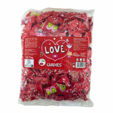 imagen 1 de caramelo love bolsa 1kg 310 unidades