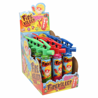 imagen 1 de spray golosina firekiller 25ml estuche 15 unidades