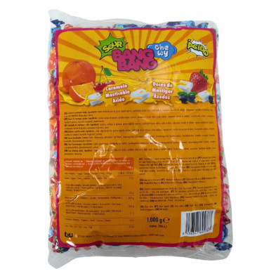 imagen 1 de caramelo bangbang acido masticable 1kg 200u