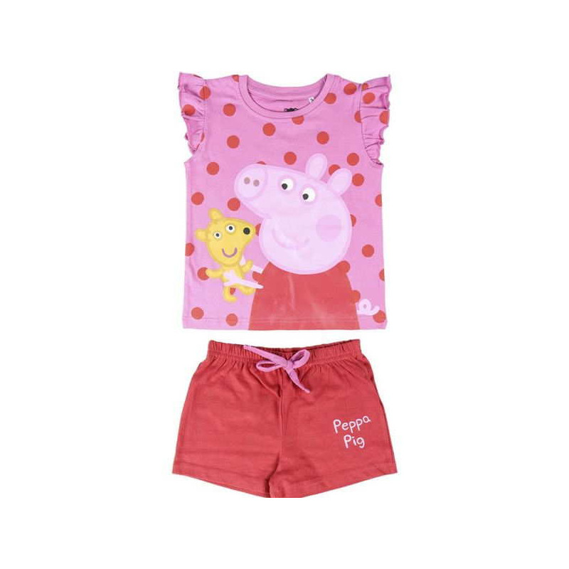 Imagen PIJAMA CORTO SINGLE JERSEY PEPPA PIG T 3A