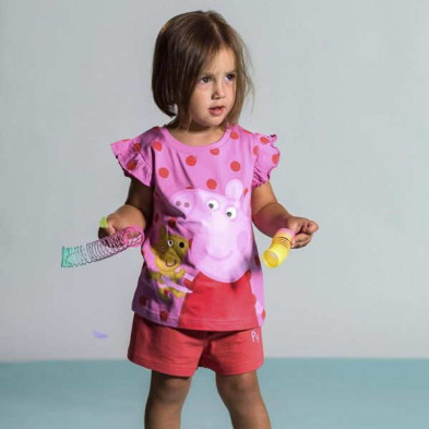 Imagen 5 de PIJAMA CORTO SINGLE JERSEY PEPPA PIG T 3A