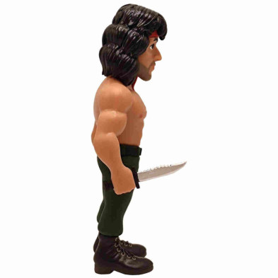 imagen 2 de figura minix de rambo con bandana de 12 cm