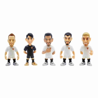 imagen 1 de figura minix pack de 5 jugadores del sevilla fc 7c