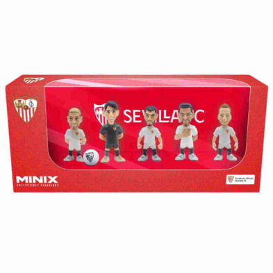 imagen 2 de figura minix pack de 5 jugadores del sevilla fc 7c