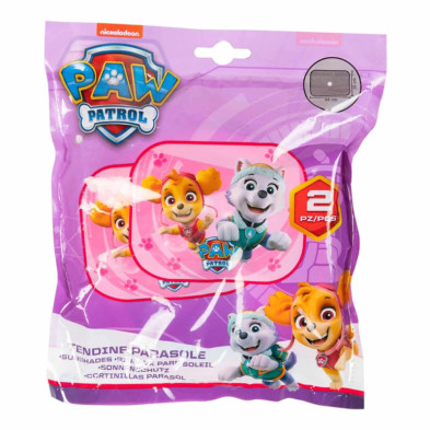 imagen 2 de pack 2 parasol paw patrol 44x35cm