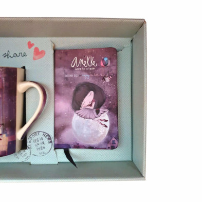 imagen 3 de conjunto taza y libreta anekke ballerina