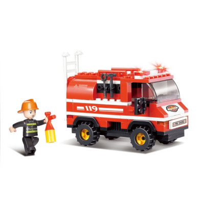 Imagen fire alarm mini camion de bomberos 133 piezas Imagen fire alarm mini camion de bomberos 133 piezas