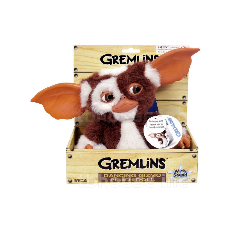 Imagen peluche gremlins bailarin con sonido 20cm Imagen peluche gremlins bailarin con sonido 20cm