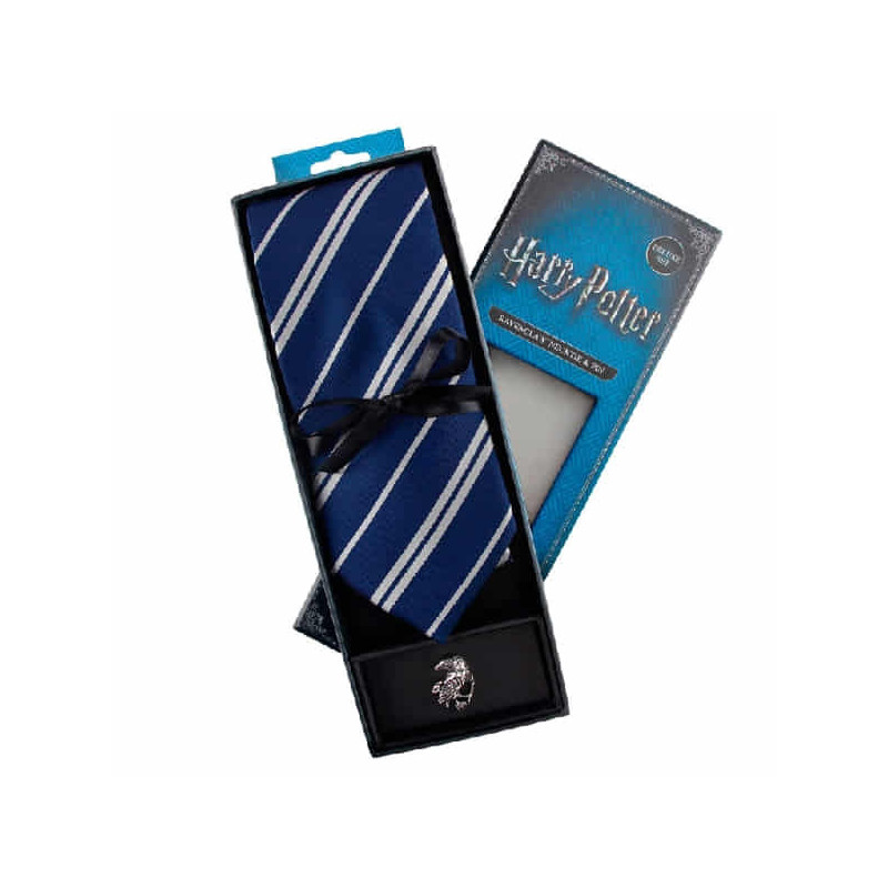 Imagen harry potter corbata+pin ravenclaw