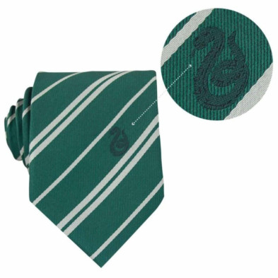 imagen 3 de harry potter corbata+pin slytherin