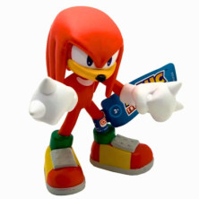 Imagen figura knuckles - sonic the hedgehog 8cm