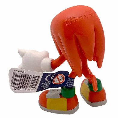 imagen 1 de figura knuckles - sonic the hedgehog 8cm