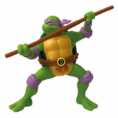 imagen 2 de figura donatello tortugas ninja retro 9cm tnmt
