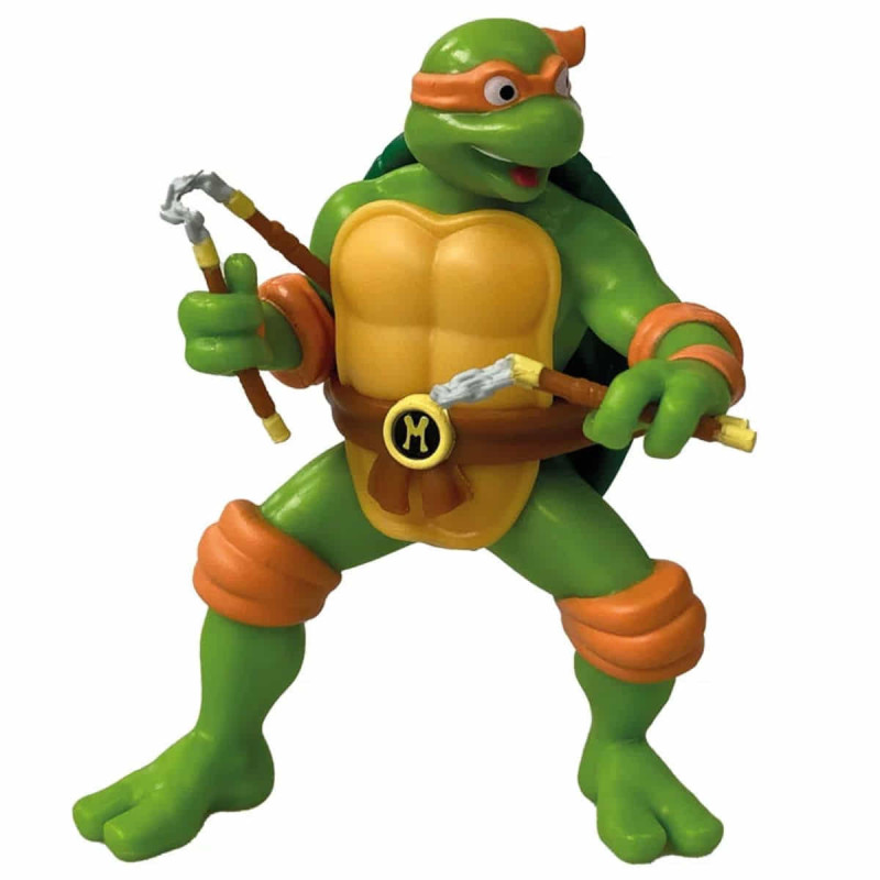 Imagen figura michelangelo tortugas ninja retro 9cm tnmt