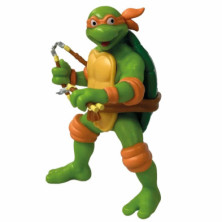 imagen 1 de figura michelangelo tortugas ninja retro 9cm tnmt