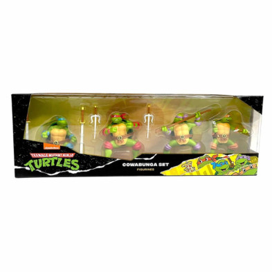 imagen 1 de set tortugas ninja retro tnmt 4 figuras