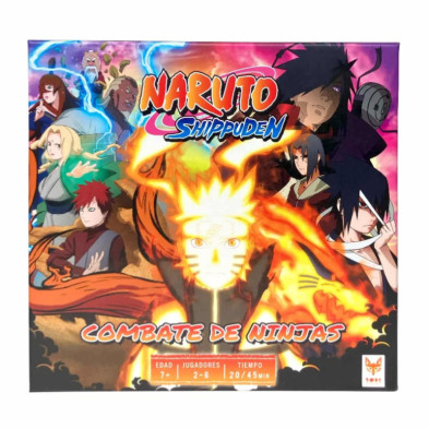 Imagen juego de mesa naruto shippuden combate de ninjas