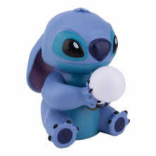 imagen 1 de lámpara disney stitch con bombilla 16cm