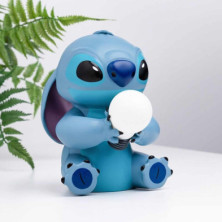 imagen 3 de lámpara disney stitch con bombilla 16cm