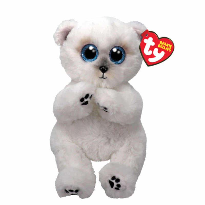 Imagen peluche beanie babies oso wuzzy 15cm ty