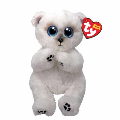 Imagen peluche beanie babies oso wuzzy 15cm ty