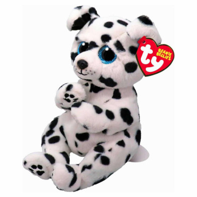 imagen 1 de peluche beanie bellies perro rowdy dalmata 15cm ty