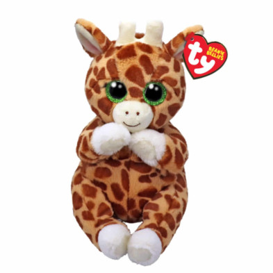 Imagen peluche beanie bellies jirafa tippi 15cm ty