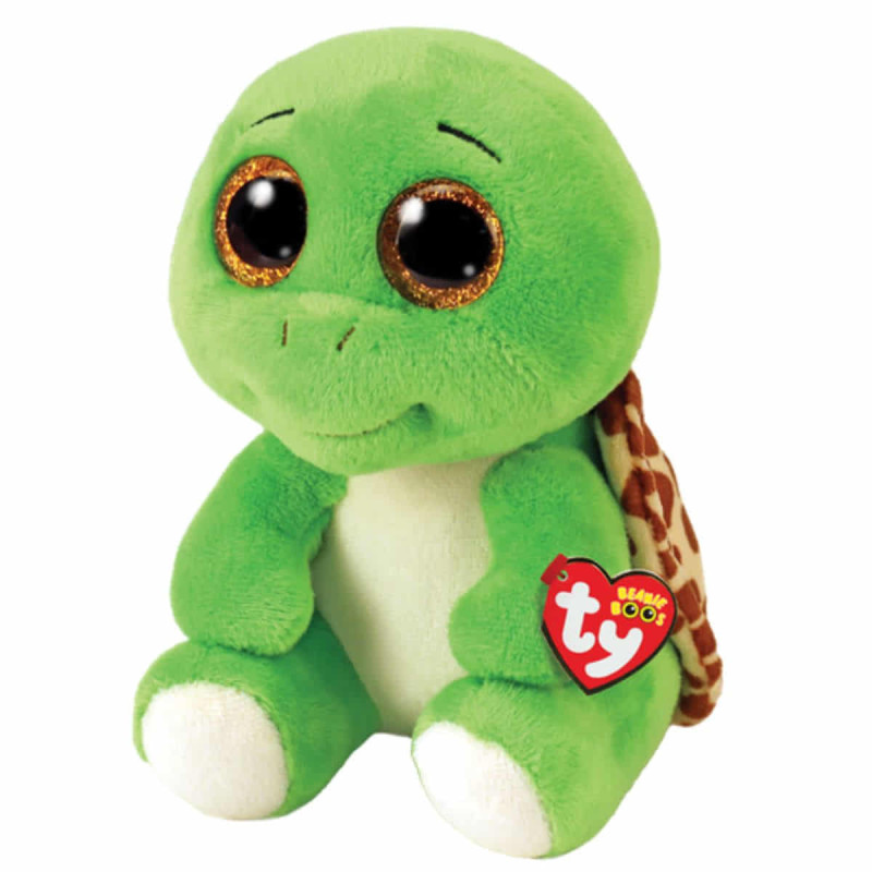 Imagen peluche beanie boos tortuga turbo 23cm ty