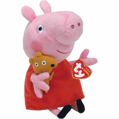 Imagen peluche peppa pig 20cm ty Imagen peluche peppa pig 20cm ty