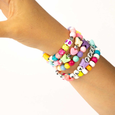 imagen 2 de set de pulseras perline magic unicorn abalorios ni