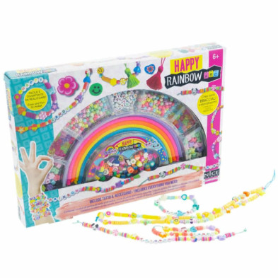 Imagen set de pulseras perline happy rainbow abalorios ni