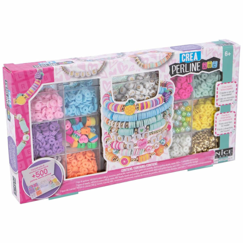 Imagen set de pulseras abc perline heishi pop 500 abalori Imagen set de pulseras abc perline heishi pop 500 abalori