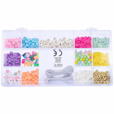 imagen 1 de set de pulseras abc perline heishi pop 500 abalori
