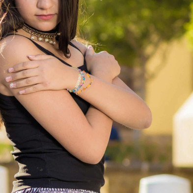 imagen 4 de set de pulseras abc perline heishi pop 500 abalori