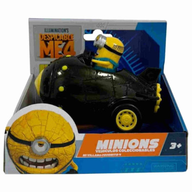 imagen 3 de coche de fricción de los minions cohete