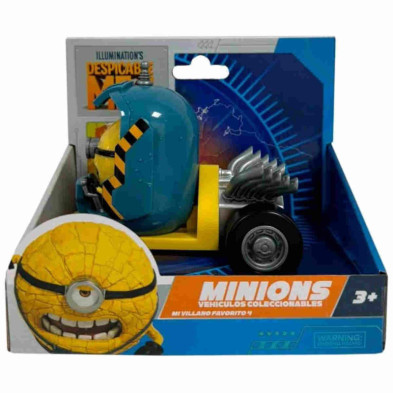 imagen 3 de coche de fricción de los minions cápsula