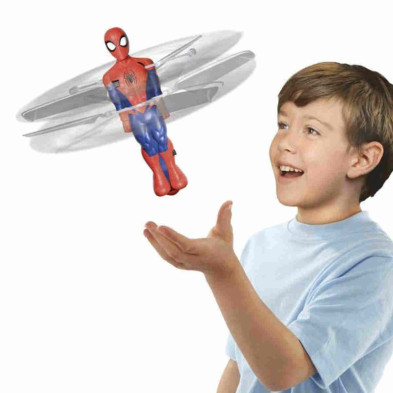 imagen 2 de spiderman marvel flying heroes electronic
