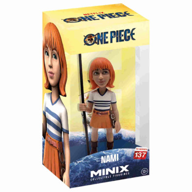 imagen 4 de figura minix nami de one piece de 12cm