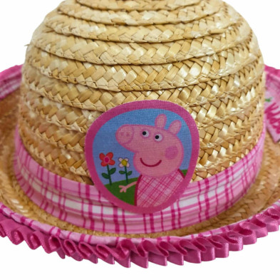Imagen 1 de SOMBRERO PAJA PEPPA PIG TALLA 50