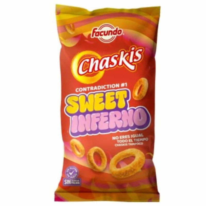 Imagen aperitivo chaskis sweet infierno 50grs caja 24 und Imagen aperitivo chaskis sweet infierno 50grs caja 24 und