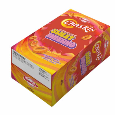 imagen 1 de aperitivo chaskis sweet infierno 50grs caja 24 und