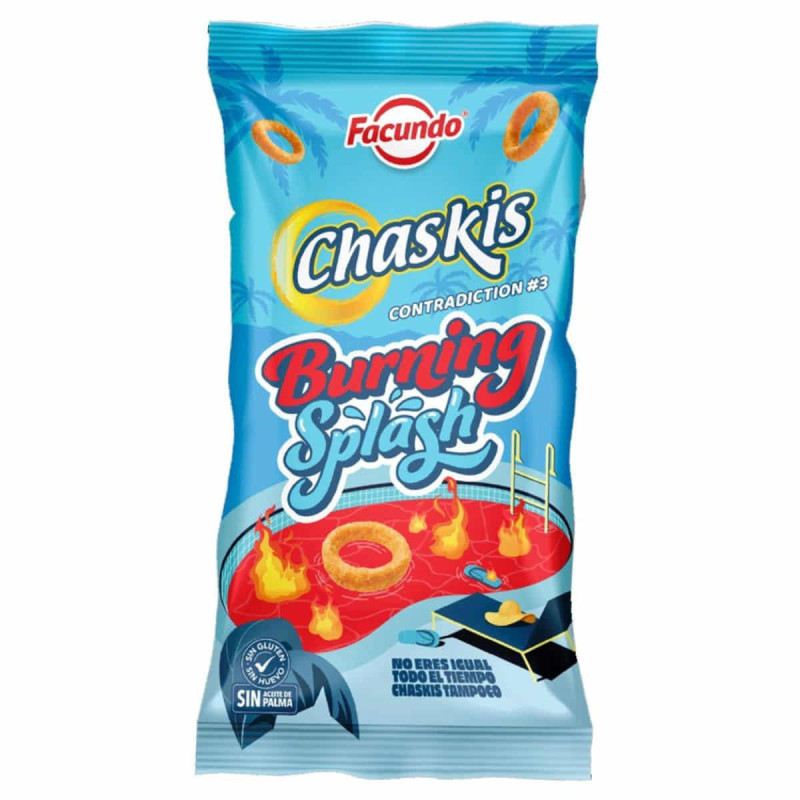 Imagen aperitivo chaskis burning splash facundo 50grs 24u Imagen aperitivo chaskis burning splash facundo 50grs 24u