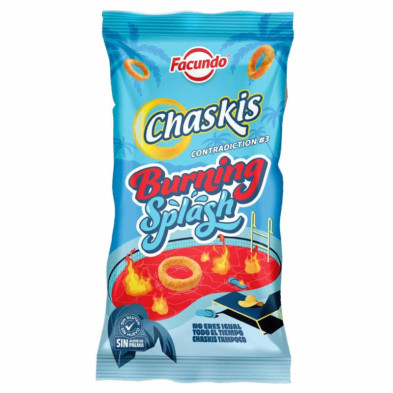 Imagen aperitivo chaskis burning splash facundo 50grs 24u