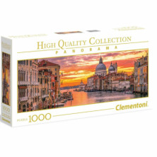 Imagen puzzle gran canal de venecia 1000 piezas panorámic