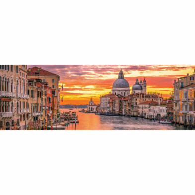 imagen 1 de puzzle gran canal de venecia 1000 piezas panorámic