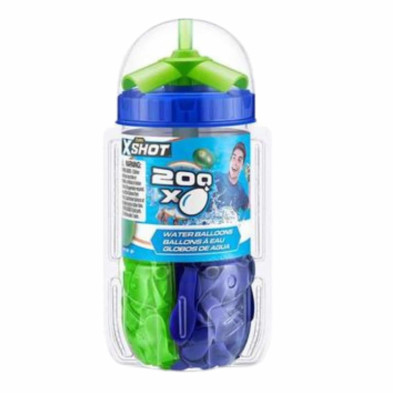 imagen 2 de globos de agua x-shot bote 200 unidades