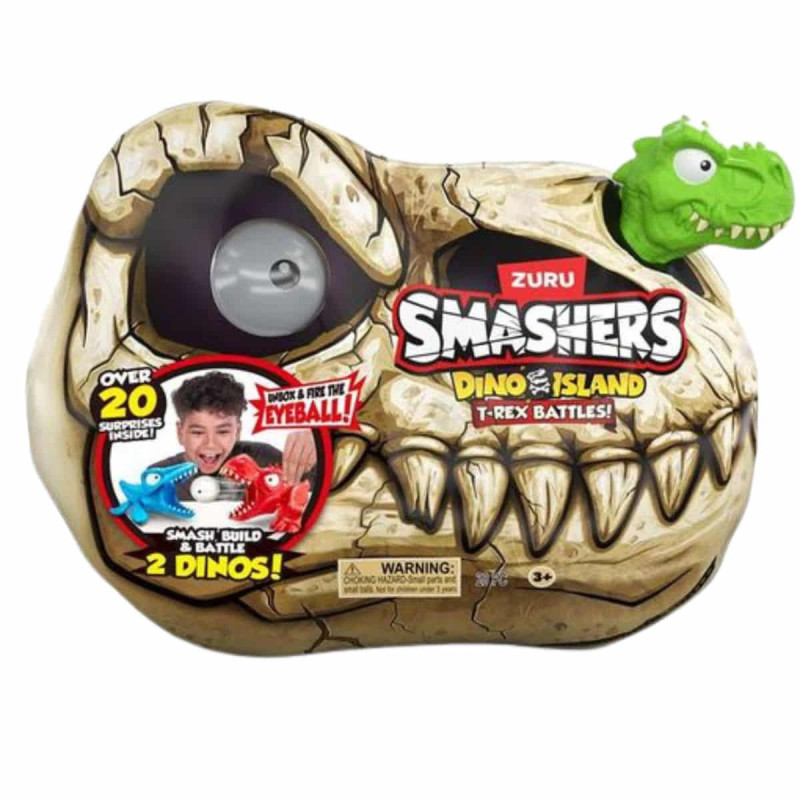 Imagen figura dinosaurio smashers con sorpresa verde Imagen figura dinosaurio smashers con sorpresa verde