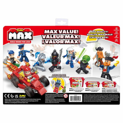 imagen 1 de figuras max build blister 15 unidades
