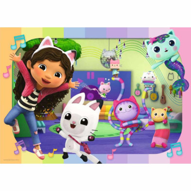 imagen 1 de puzzle gabbys dollhouse 60 piezas ravensburger