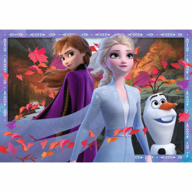 imagen 1 de puzzle frozen 2x24 piezas ravensburger